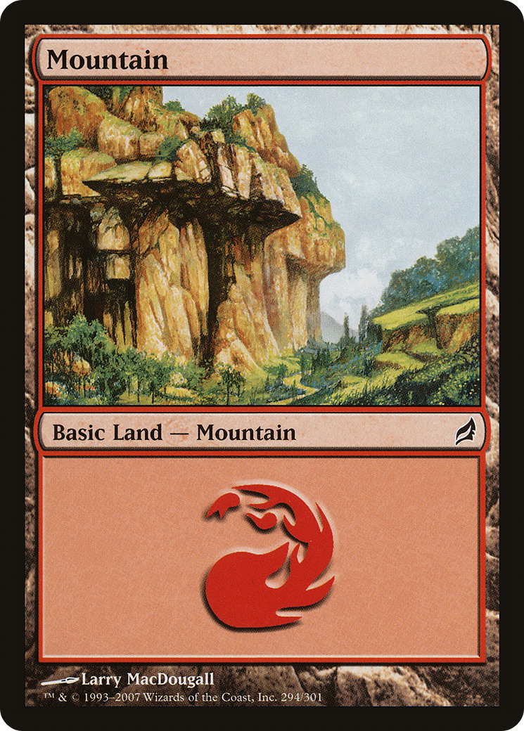 Image of Mountain (294) (LRW-294) - Lorwyn