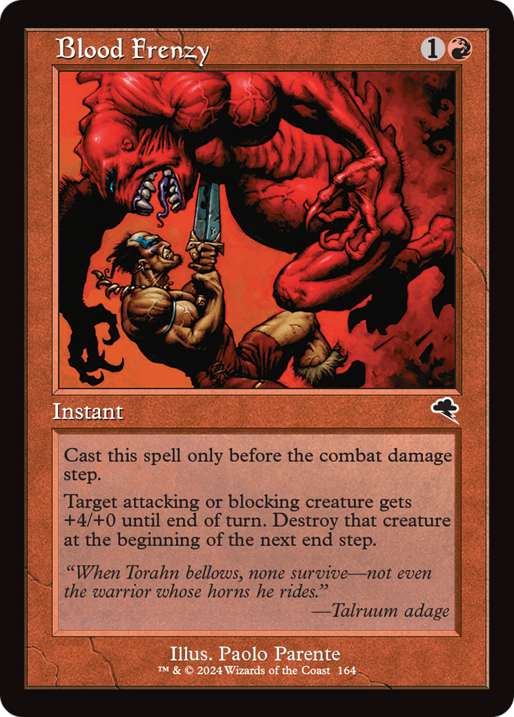 Image of Blood Frenzy (LIST-TMP-164) - The List