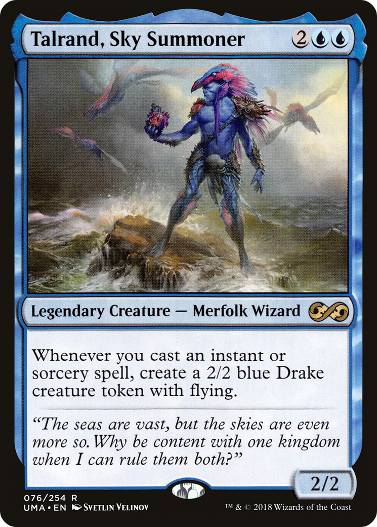 Image of Talrand, Sky Summoner (UMA-076) - Ultimate Masters