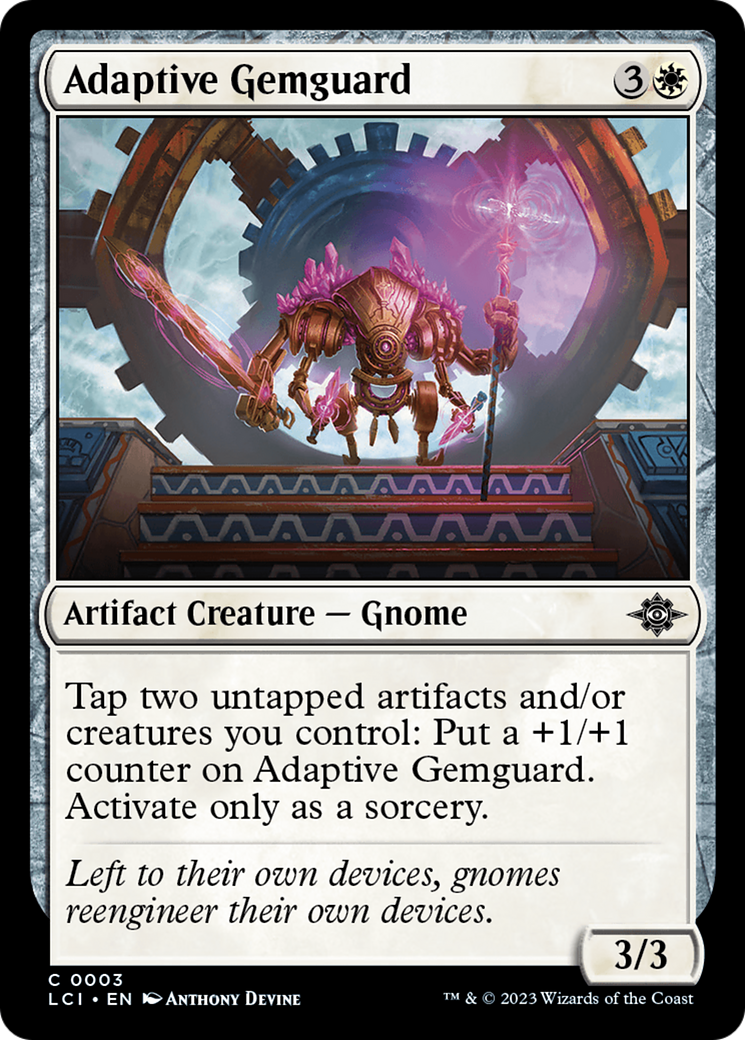 Image of Adaptive Gemguard (LCI-003) - The Lost Caverns of Ixalan