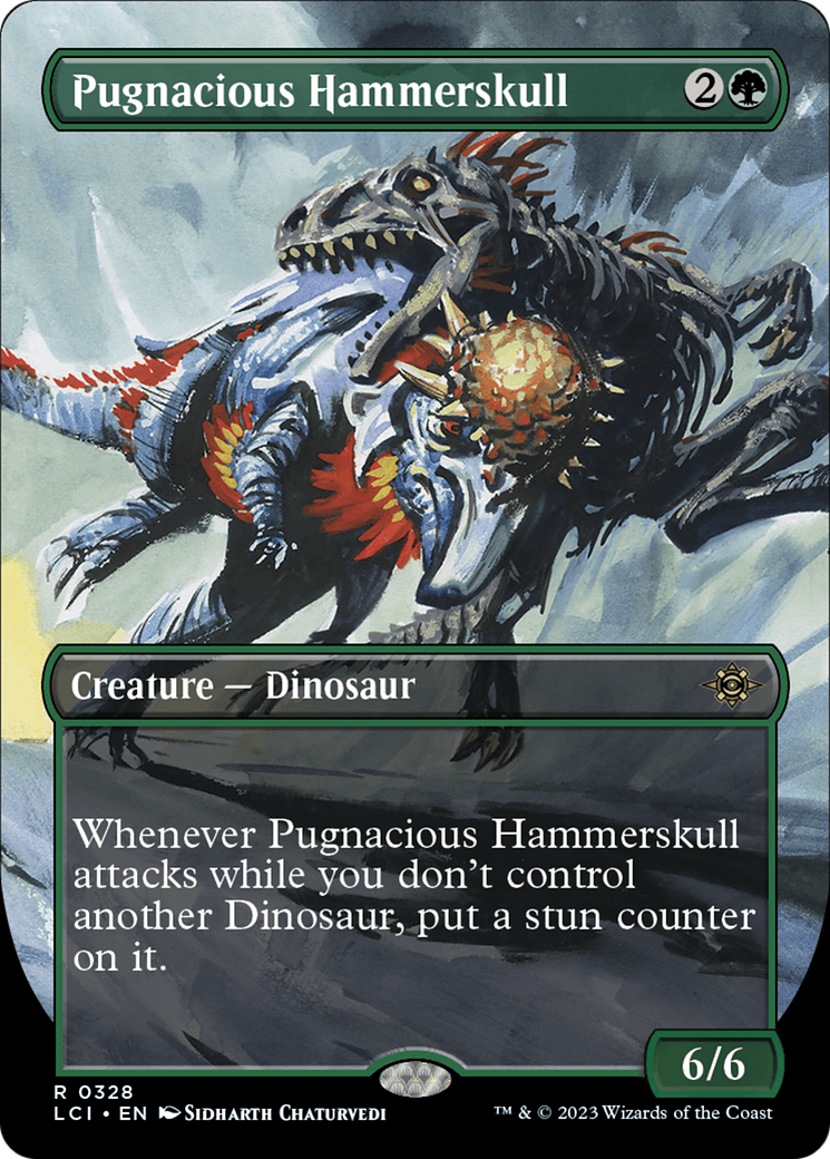 Image of Pugnacious Hammerskull (Borderless) (LCI-328) - The Lost Caverns of Ixalan (Borderless)