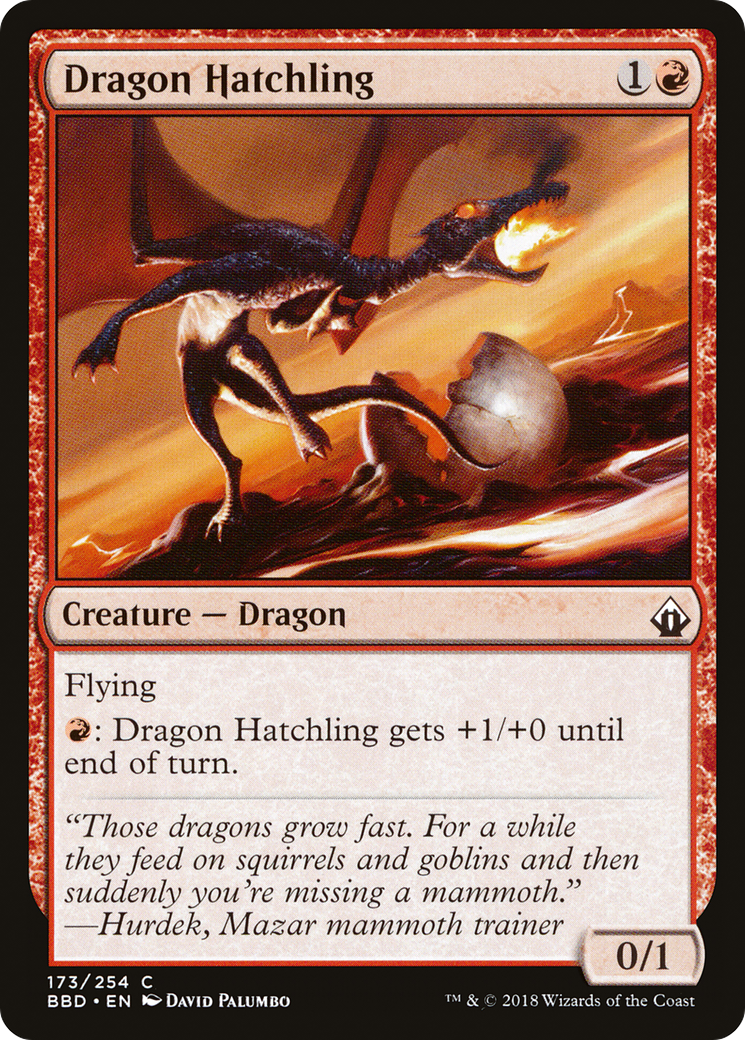 Image of Dragon Hatchling (BBD-173) - Battlebond