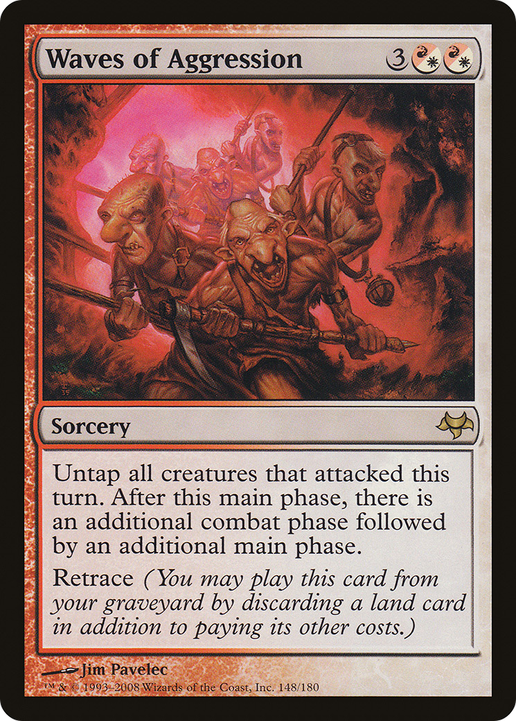 Image of Waves of Aggression (EVE-148) - Eventide Foil