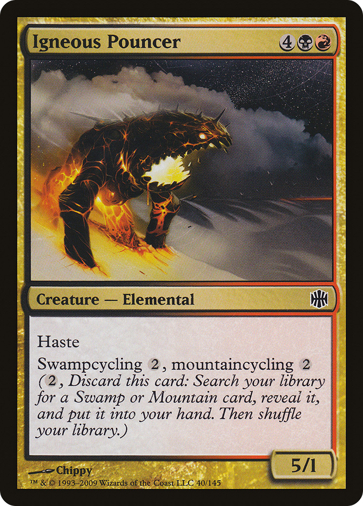 Image of Igneous Pouncer (ARB-040) - Alara Reborn
