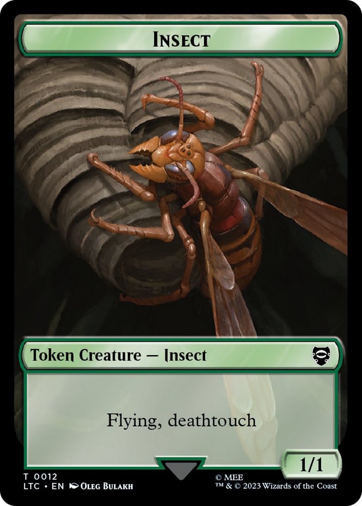 Image of Insect (TLTC-012) - Tales of Middle-earth Commander Tokens