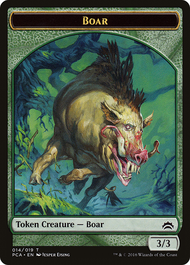 Image of Boar (TPCA-014) - Planechase Anthology Tokens