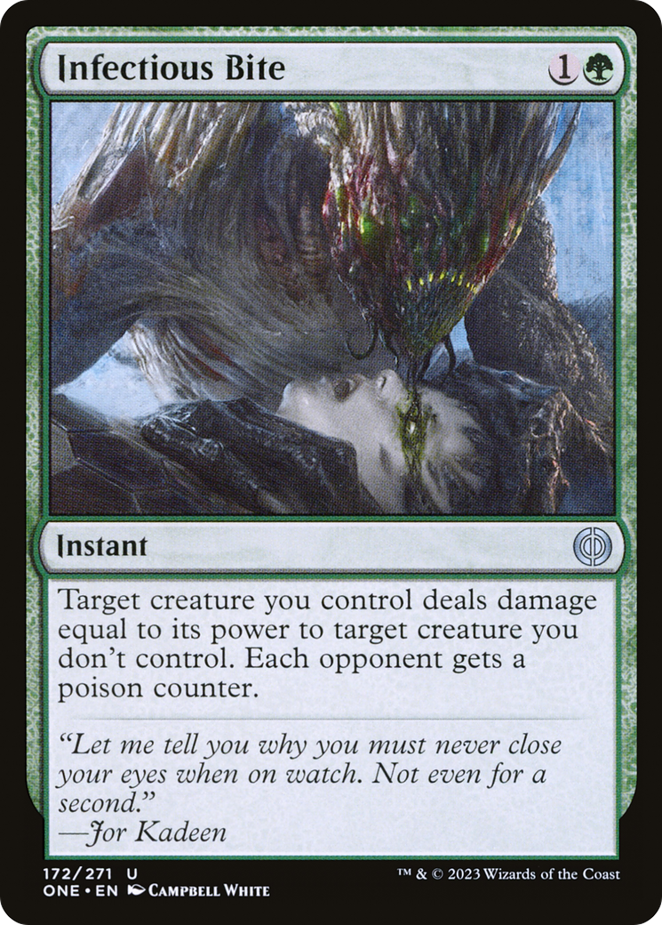 Image of Infectious Bite (ONE-172) - Phyrexia: All Will Be One