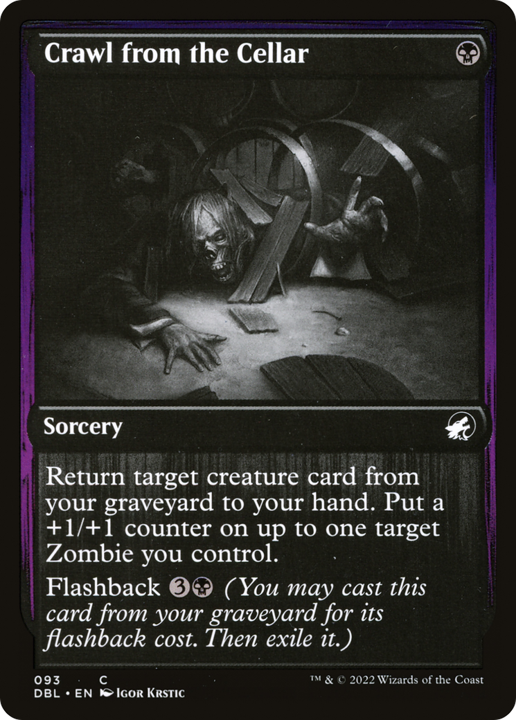 Image of Crawl from the Cellar (DBL-093) - Innistrad: Double Feature Foil