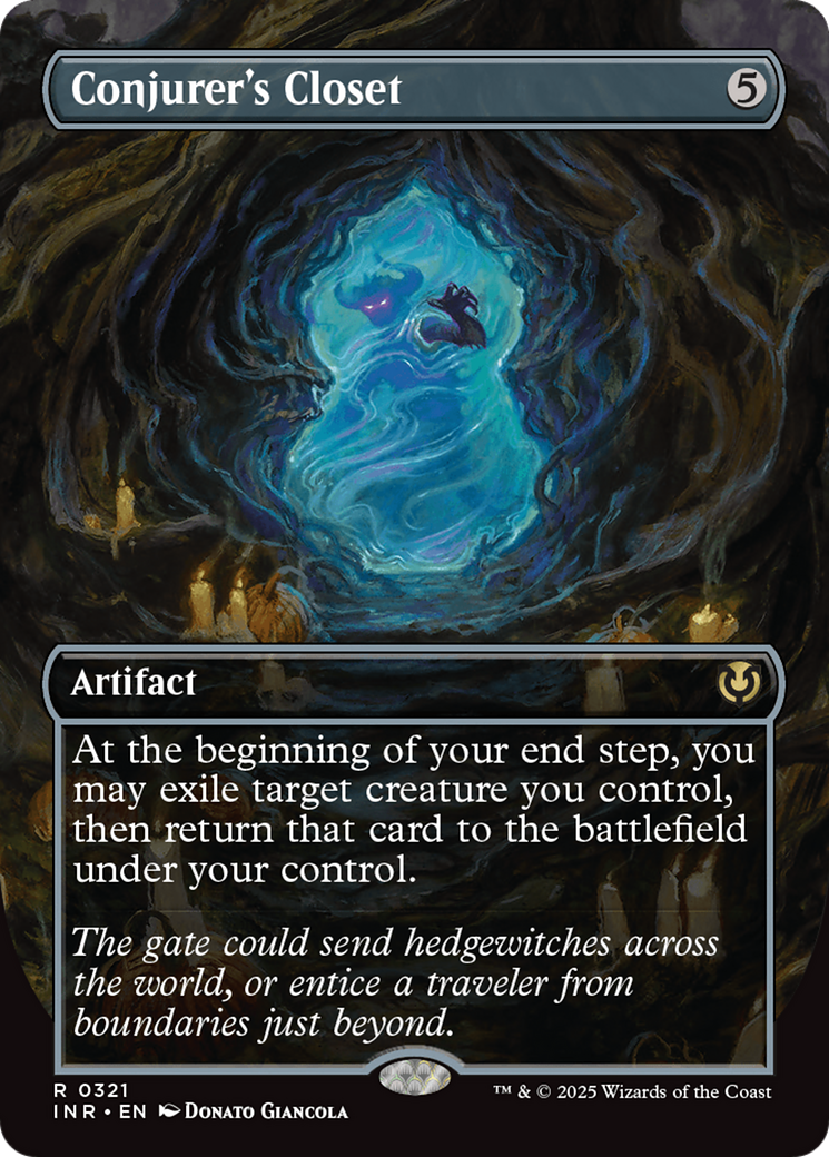 Image of Conjurer's Closet (Borderless) (INR-321) - Innistrad Remastered (Borderless)