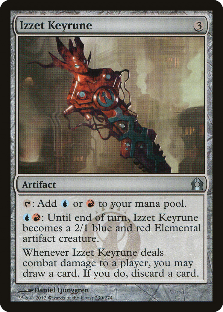 Image of Izzet Keyrune (RTR-230) - Return to Ravnica Foil