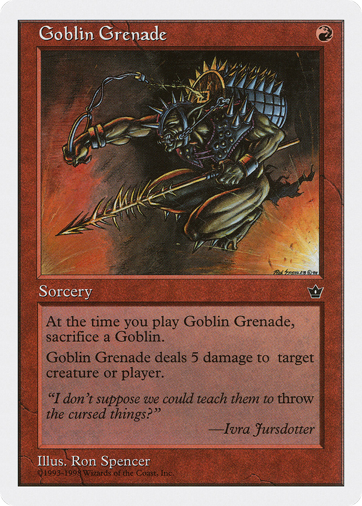 Image of Goblin Grenade (ATH-029) - Anthologies
