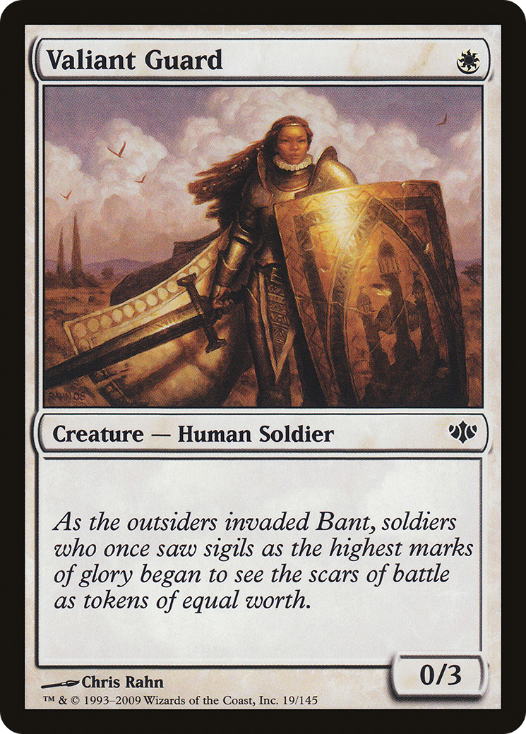 Image of Valiant Guard (CON-019) - Conflux