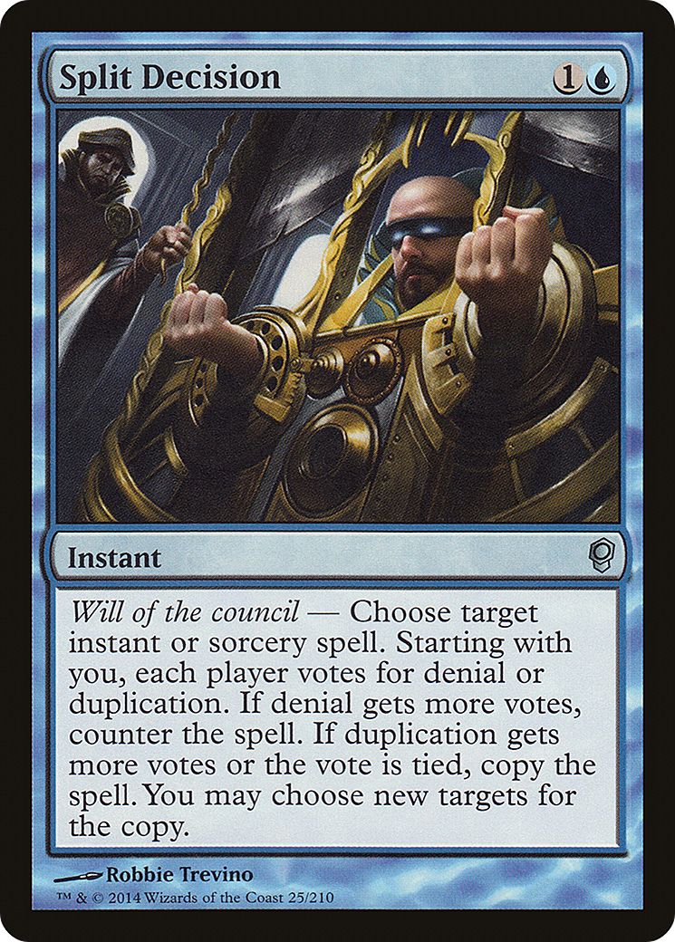 Image of Split Decision (CNS-025) - Conspiracy Foil
