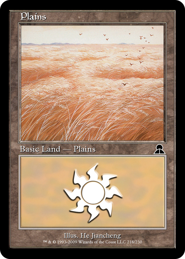 Image of Plains (ME3-218) - Masters Edition III Foil