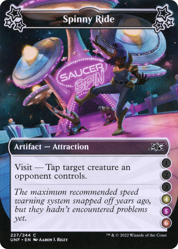 Image of Spinny Ride (4-5-6) (UNF-227) - Unfinity Foil