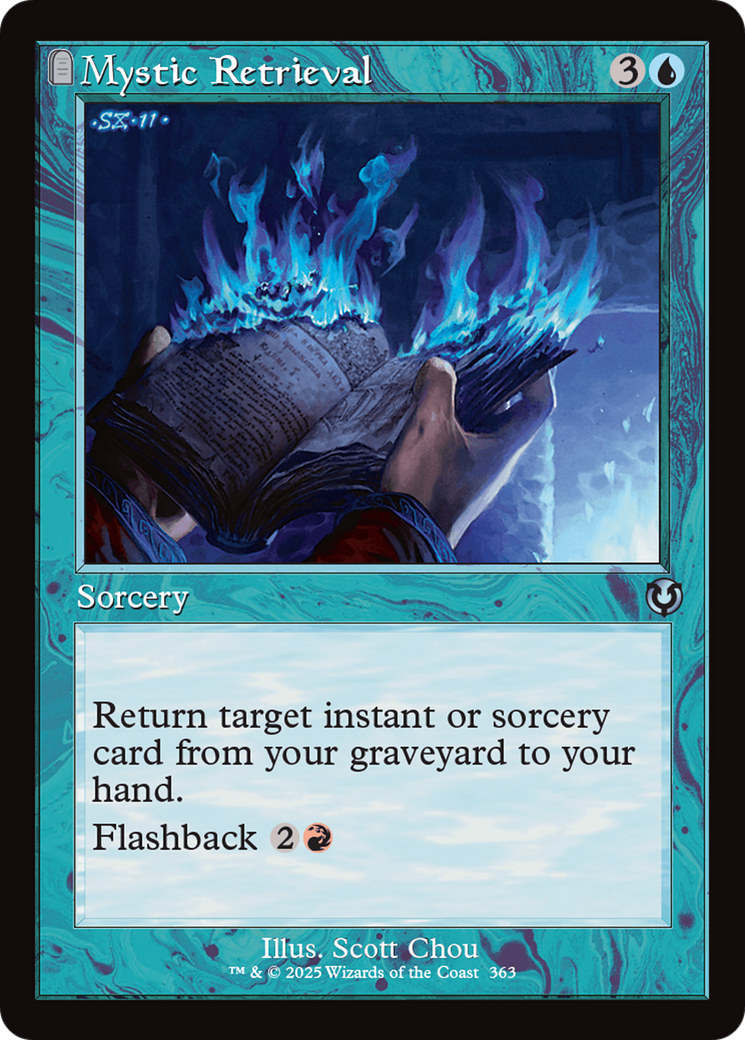 Image of Mystic Retrieval (Retro Frame) (INR-363) - Innistrad Remastered Foil