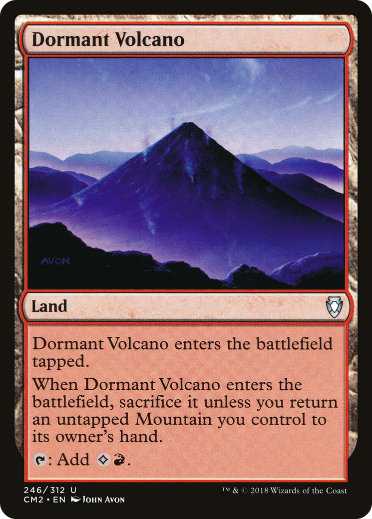 Image of Dormant Volcano (CM2-246) - Commander Anthology Volume II