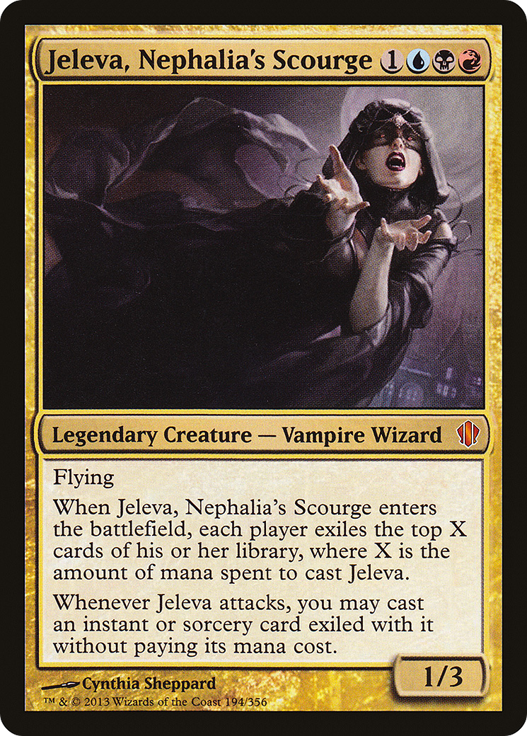Image of Jeleva, Nephalia's Scourge (C13-194) - Commander 2013