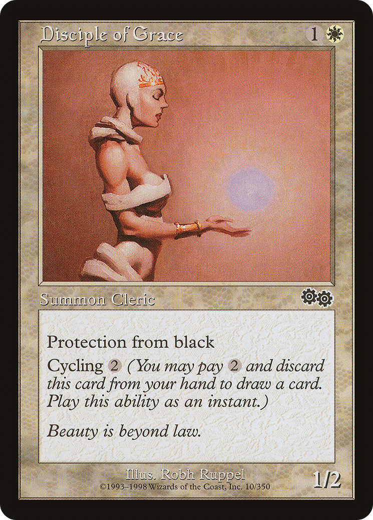 Image of Disciple of Grace (USG-010) - Urza's Saga
