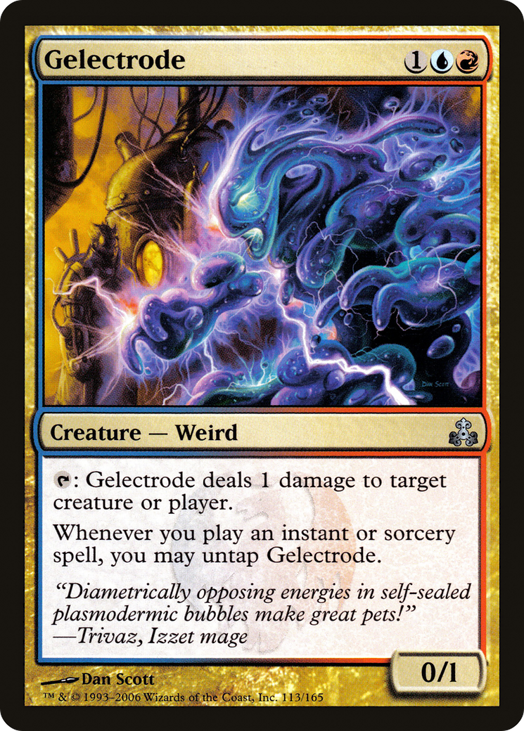 Image of Gelectrode (GPT-113) - Guildpact Foil