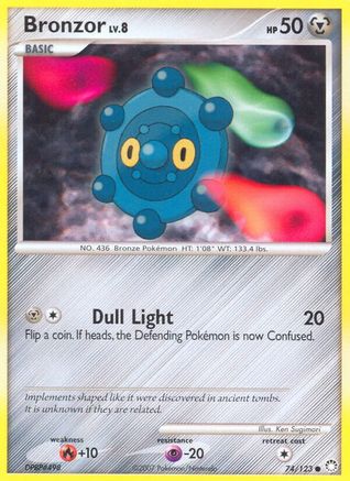Image of Bronzor 074/123  Mysterious Treasures - Common