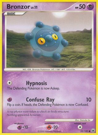 Image of Bronzor 052  - Reverse Holofoil Majestic Dawn - Common