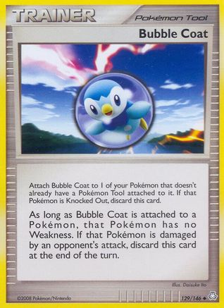 Image of Bubble Coat 129  - Reverse Holofoil Legends Awakened - Uncommon