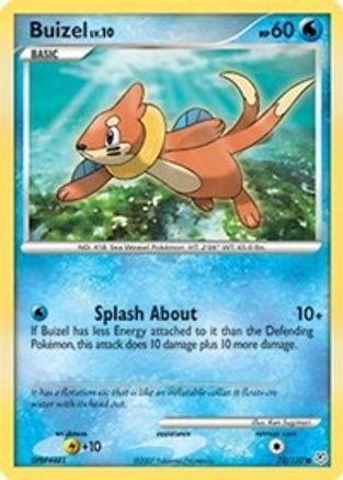 Image of Buizel 072  Diamond and Pearl - Common