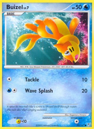 Image of Buizel 092  Supreme Victors - Common