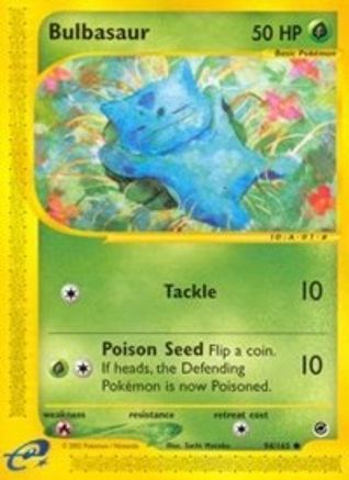 Image of Bulbasaur (94) 094/165  Expedition - Common