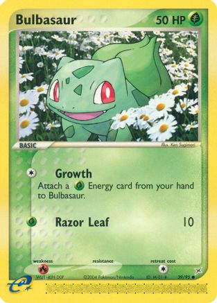 Image of Bulbasaur 039/95  Team Magma vs Team Aqua - Common