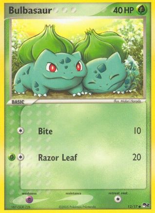 Image of Bulbasaur 012/17  POP Series 2 - Common