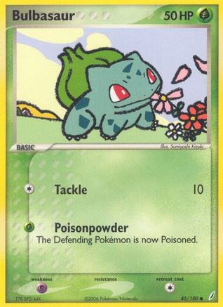 Image of Bulbasaur 045/100  Crystal Guardians - Common