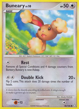 Image of Buneary 086  - Reverse Holofoil Legends Awakened - Common