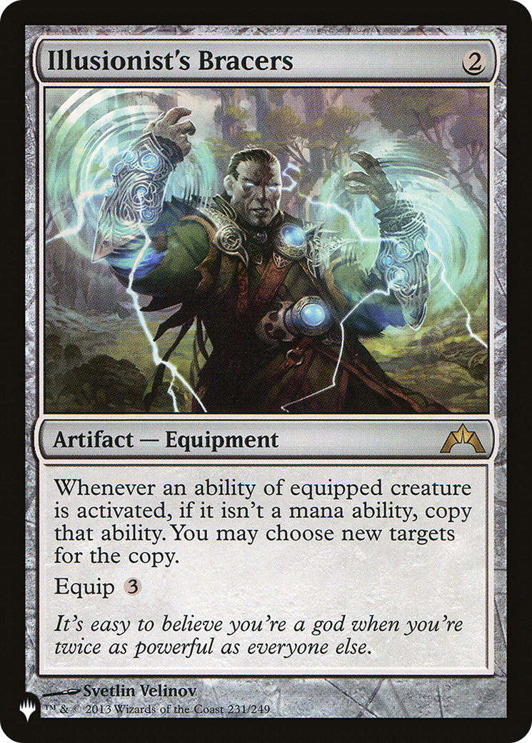 Image of Illusionist's Bracers (LIST-231/249) - The List