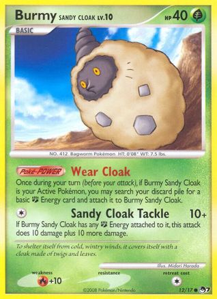 Image of Burmy Sandy Cloak 012  POP Series 7 - Common