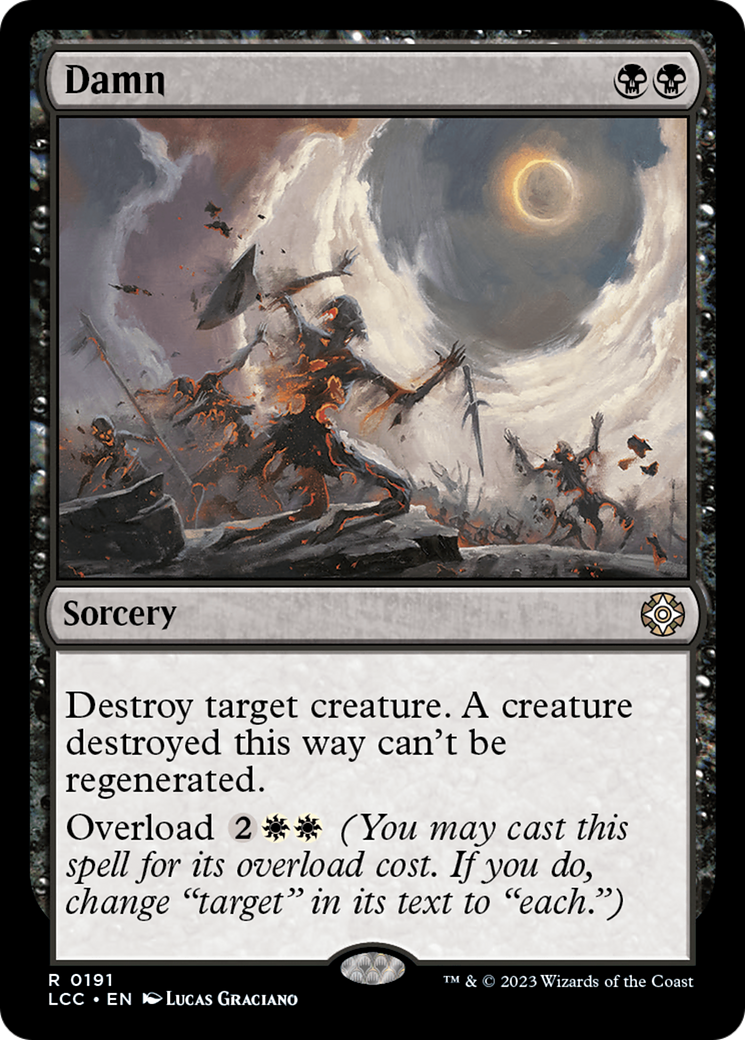 Image of Damn (LCC-191) - The Lost Caverns of Ixalan Commander