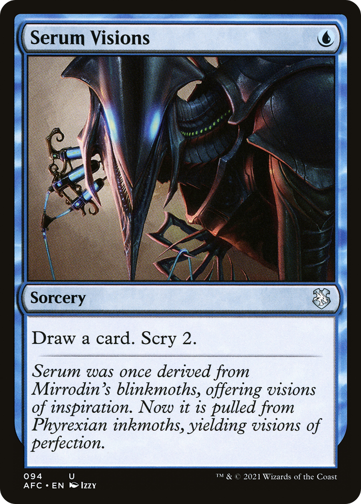 Image of Serum Visions (AFC-094) - Forgotten Realms Commander