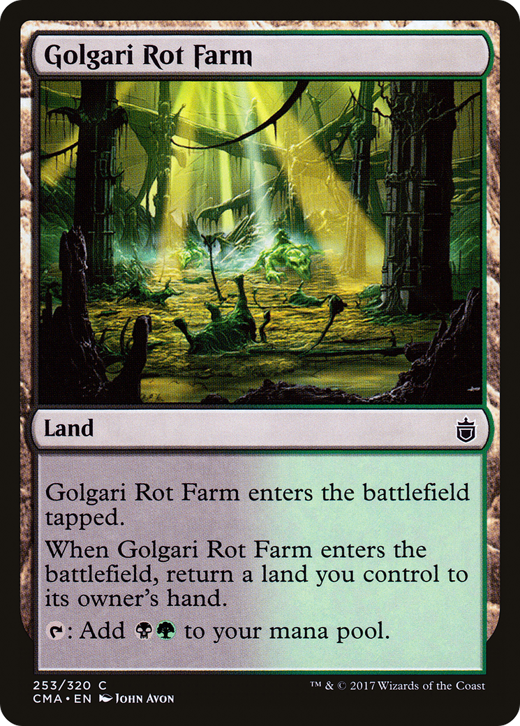 Image of Golgari Rot Farm (CMA-253) - Commander Anthology