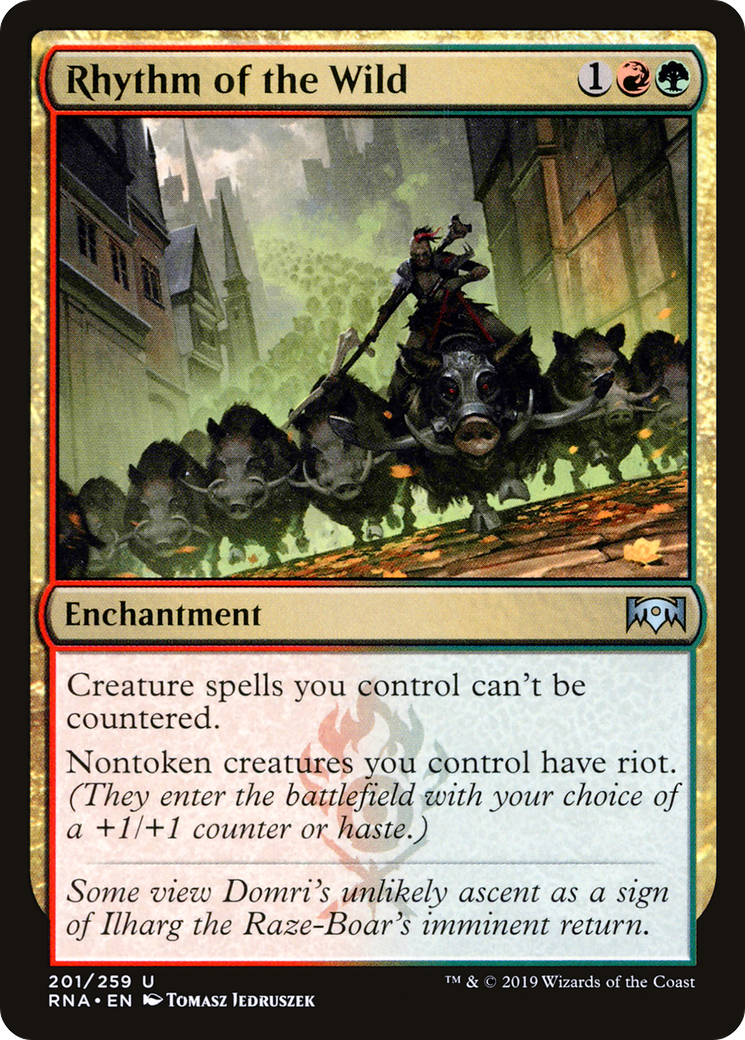 Image of Rhythm of the Wild (RNA-201) - Ravnica Allegiance