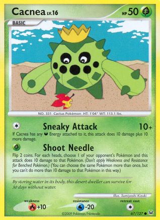 Image of Cacnea 067  Platinum - Common