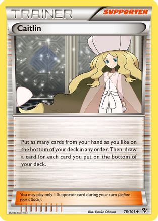 Image of Caitlin 078  - Reverse Holofoil Plasma Blast - Uncommon