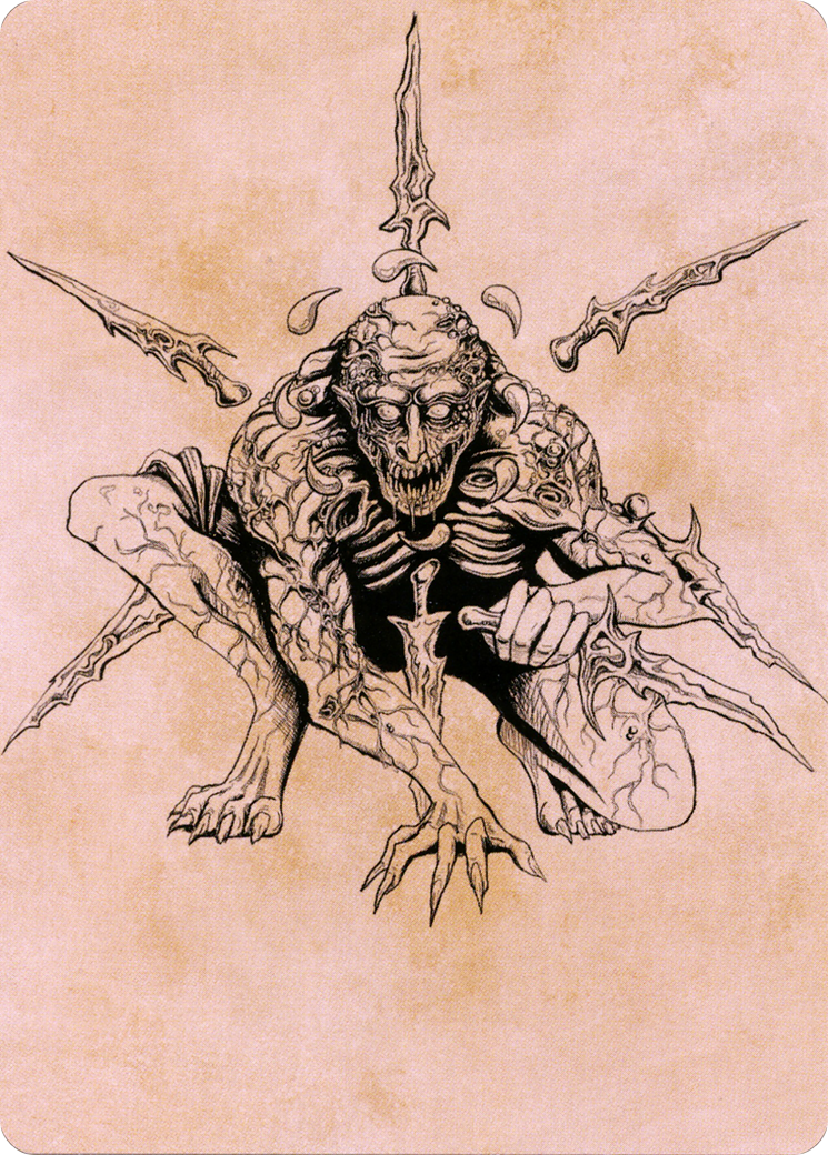 Image of Bhaal, Lord of Murder // Bhaal, Lord of Murder (ACLB-063) - Battle for Baldur's Gate Art Series (Borderless) Foil