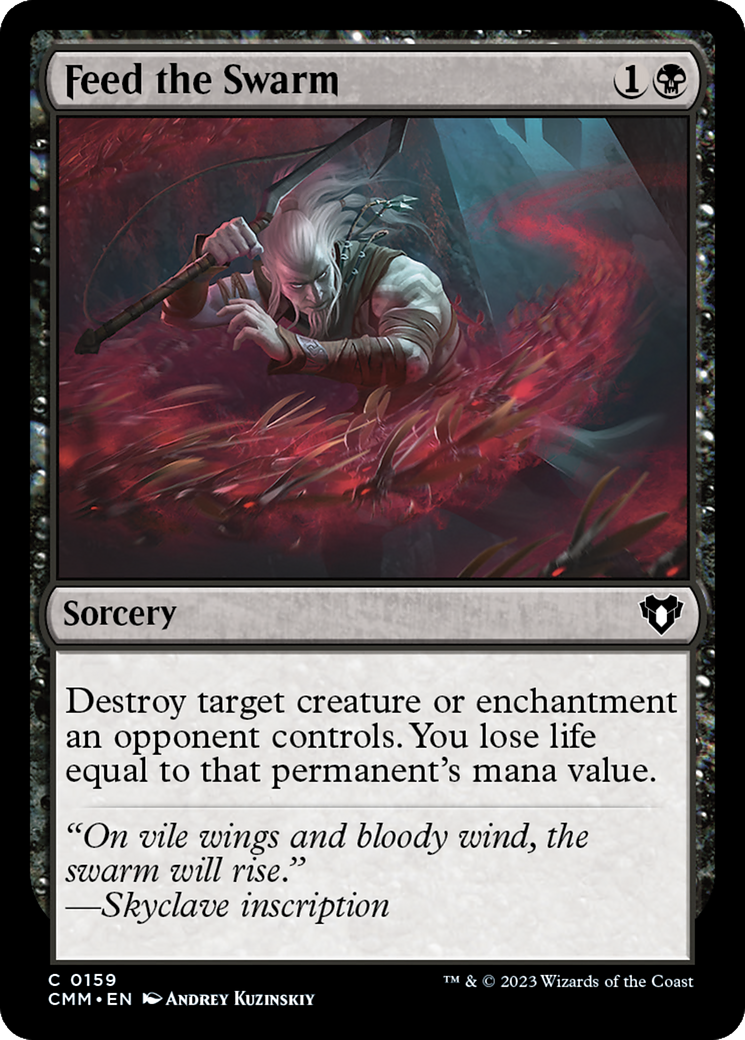 Image of Feed the Swarm (CMM-159) - Commander Masters Foil