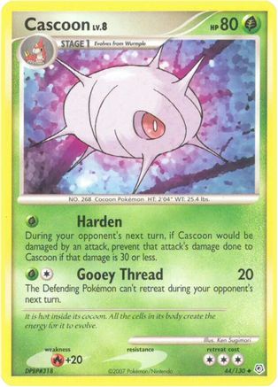 Image of Cascoon 044  - Reverse Holofoil Diamond and Pearl - Uncommon