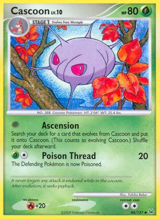 Image of Cascoon 044  - Reverse Holofoil Platinum - Uncommon