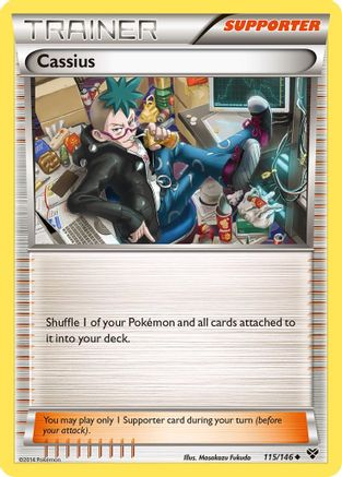 Image of Cassius 115/146  XY Base Set - Uncommon