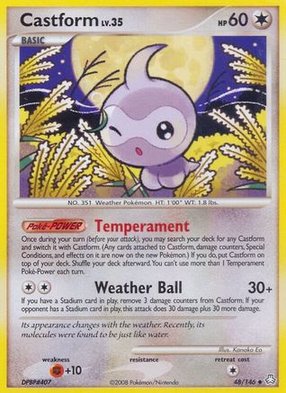 Image of Castform 048/146  Legends Awakened - Uncommon