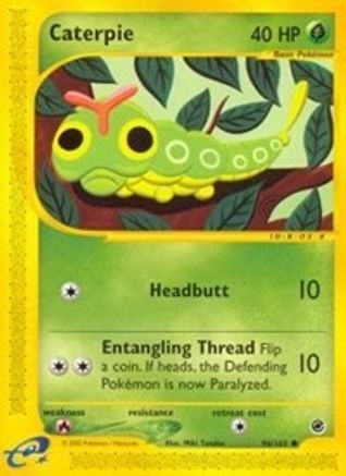 Image of Caterpie 096  Expedition - Common