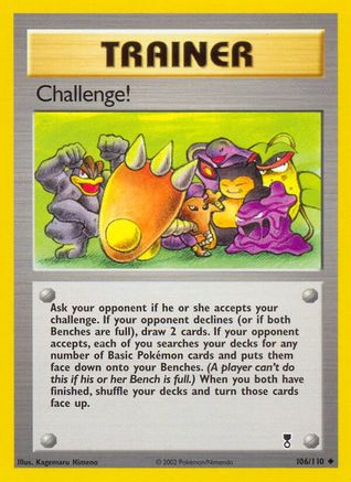 Image of Challenge! 106/110  Legendary Collection - Uncommon